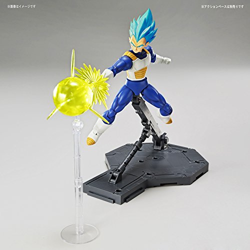 BANDAI Model Kit 19766 – 58577 Figure Rise – Super Saiyan God Vegeta, 15 cm