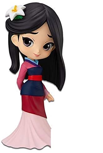 Banpresto Figura Q Posket de Mulan (Ver.A) – Disney Characters Prize Multicolor BP17550