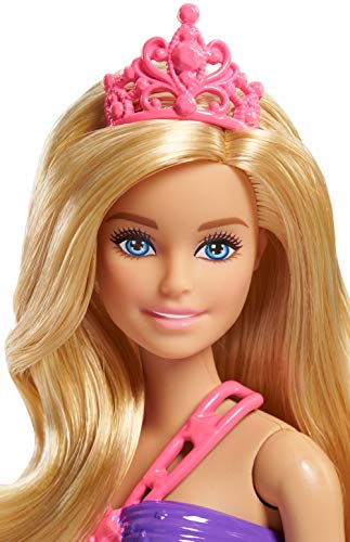 Barbie Dreamtopia, muñeca 3 en 1, princesa, hada y sirena (Mattel FJD08) , color/modelo surtido