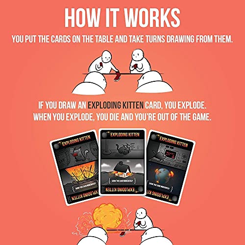 Barking Exploding Kittens - La Tercera Expansion para Exploding Family - Friendly Party Card Games For Adults, Teens & Kids - en Inglés