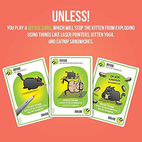 Barking Exploding Kittens - La Tercera Expansion para Exploding Family - Friendly Party Card Games For Adults, Teens & Kids - en Inglés