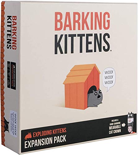 Barking Exploding Kittens - La Tercera Expansion para Exploding Family - Friendly Party Card Games For Adults, Teens & Kids - en Inglés