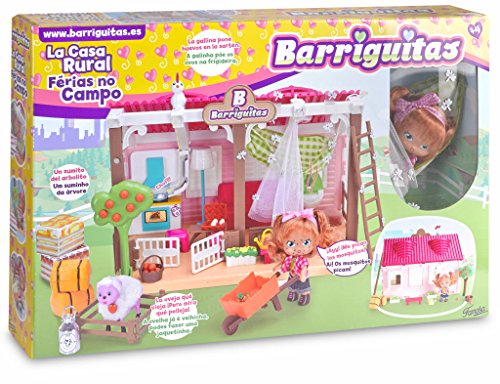 Barriguitas - Casa rural, muñeca con casa y accesorios (Famosa 700013097)