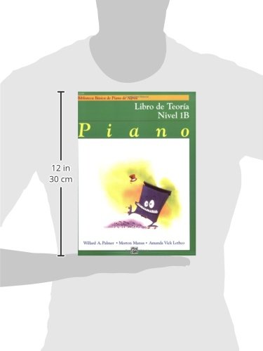 Basic Piano Course: Spanish Edition Theory Book 1b (Biblioteca Basica de Piano de Alfred)