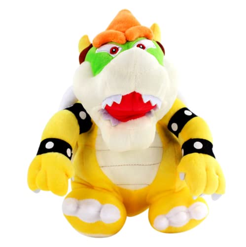 BATFLDEM Juguete De Peluche Bowser Koopa, Lindo Muñeco De Peluche Suave, Juego De Dibujos Animados Super Mario Bros.Figuras De Juguete, Regalo De Cumpleaños Y Navidad para Niños 29Cm