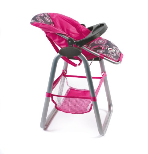 Bayer Chic 2000 655 87 - Silla para muñecas, Perlas Rosadas Calientes