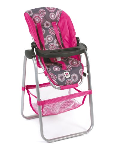 Bayer Chic 2000 655 87 - Silla para muñecas, Perlas Rosadas Calientes