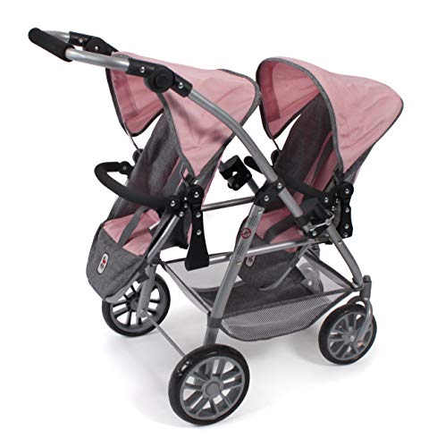 Bayer Chic 2000 689 15, Carrito de muñecas, color rosa, 71 x 47 x 79 cm , color/modelo surtido