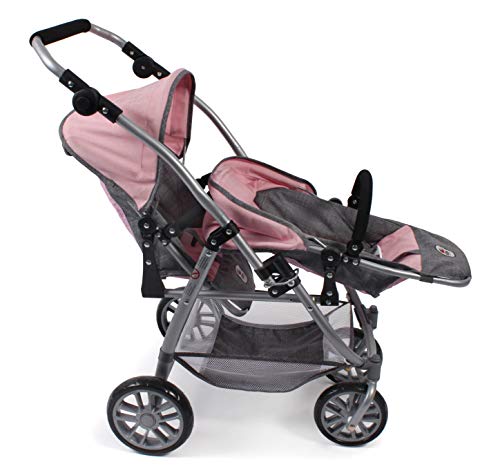 Bayer Chic 2000 689 15, Carrito de muñecas, color rosa, 71 x 47 x 79 cm , color/modelo surtido