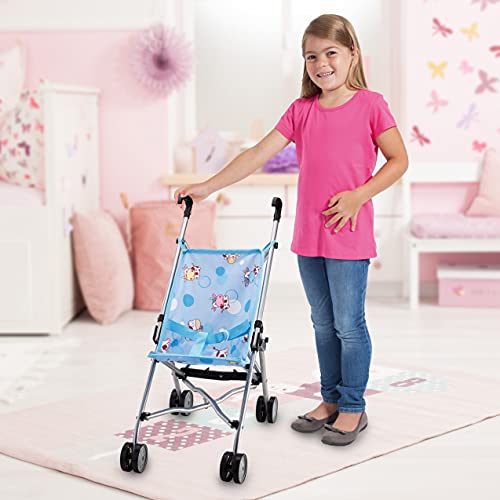 Bayer Design- Buggy para muñecas, Color Azul (30134AA)