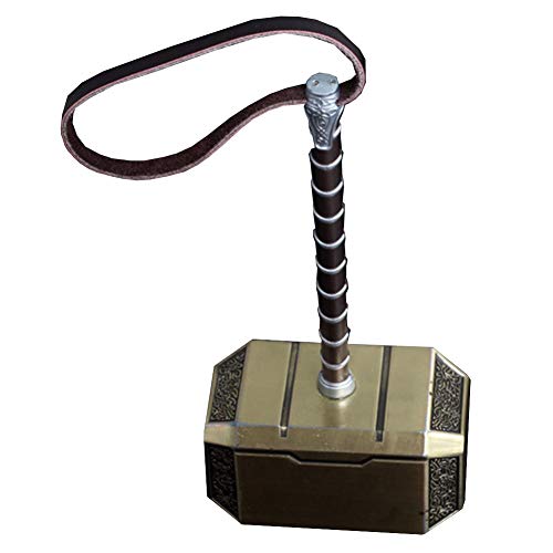 BCCDP Marvel Legends Series Mjolnir Thor's Hammer Martillo de Thor, Vengadores Martillo de Batalla de Thor,Thunder Hammer Toy Collectors Cosplay Prop Fancy Dress Weapon