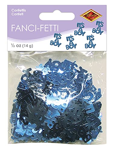 Beistle 57801 It's a Boy Fanci-Fetti