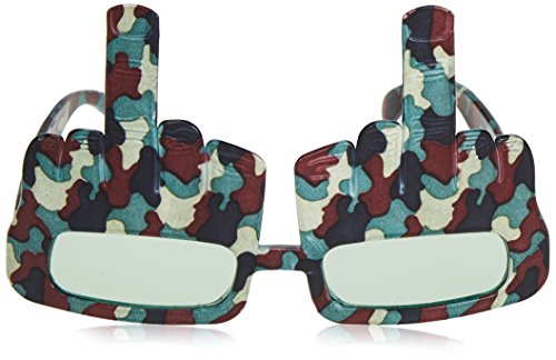 Beistle 60393 Camo Redneck Salute Fanci-Frames - Pack of 6 (accesorio de disfraz)