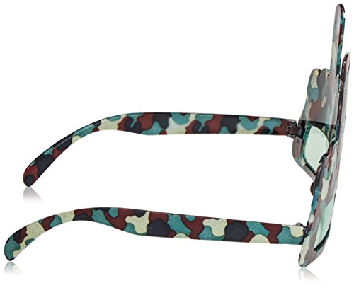 Beistle 60393 Camo Redneck Salute Fanci-Frames - Pack of 6 (accesorio de disfraz)