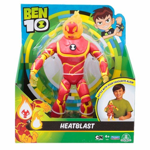 Ben 10 BEN023 toy figure Figura de acción de juguete Niños - FiFiguras de acción y colleccionables (Figura de acción de juguete, Rojo, Amarillo, Dibujos animados, Niños, Ben 10, Niño)