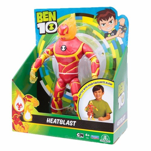 Ben 10 BEN023 toy figure Figura de acción de juguete Niños - FiFiguras de acción y colleccionables (Figura de acción de juguete, Rojo, Amarillo, Dibujos animados, Niños, Ben 10, Niño)