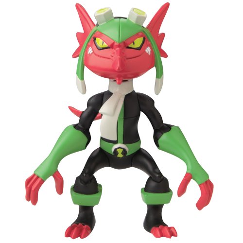 Ben 10 - Figura omnirotación Jury Rigg (Bandai 36032)