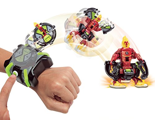 Ben 10 Omni Launcher & Battle Figures - Fourarms & Wildvine