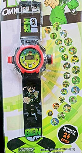 Ben10 24 images Projector Watch Kids Digital Wrist Watch