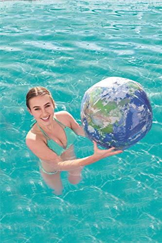 Bestway 31045 - Pelota de Playa Hinchable Globo Terráqueo 61 cm