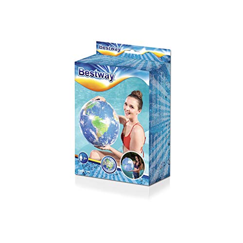 Bestway 31045 - Pelota de Playa Hinchable Globo Terráqueo 61 cm