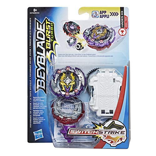 Beyblade Switch Strike E0723; E5960 - Juego de peonzas (Hades H3)