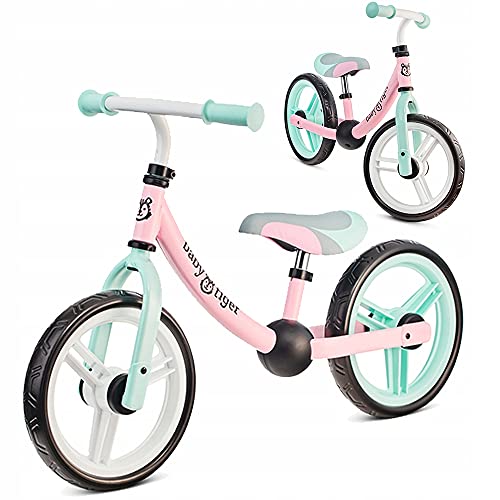 Bicicleta sin Pedales Flow de Baby Tiger (Rosa)