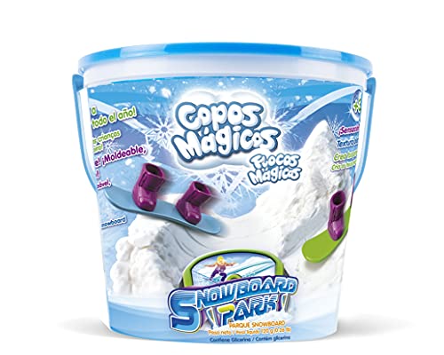 Bizak- Copos Magicos Parque de Snowboard Pack, Color blanco (63354400)