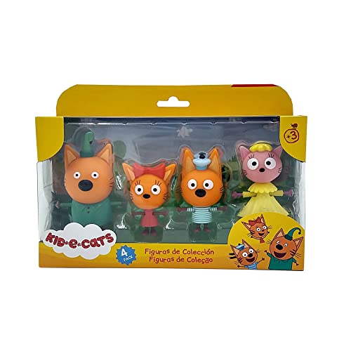 Bizak Kid E Cats Pack 4 Figuras Articuladas (63175006)