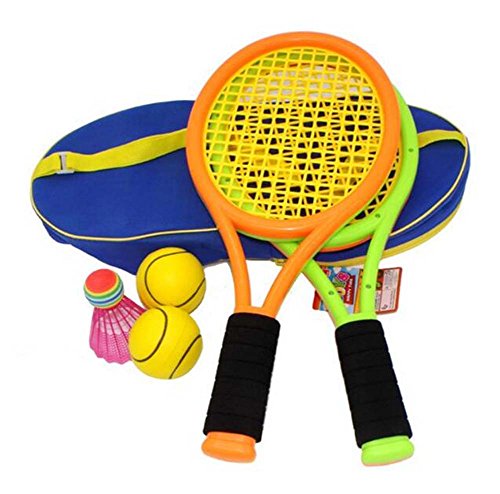 Black Temptation Cute Mini Tenis de bádminton / Juguete de Raqueta Juegos de niños-Set