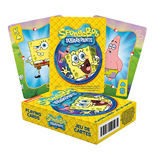 Bob Esponja Squarepants Jugando a Las Cartas