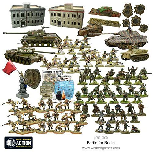 Bolt Action Warlord Games, La batalla por Berlín juego de batalla, Wargaming Miniatures