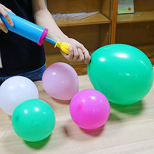 Bomba para Globos Bidireccional Hinchador, Bombas de Globos de Mano Para Globos Fiesta Cumpleaños Inflador de Globo de Mano para Decoraciones de Fiesta