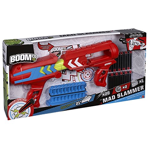 BOOMCO - Arma de Juguete, Mad Slammer (Mattel CFD43)