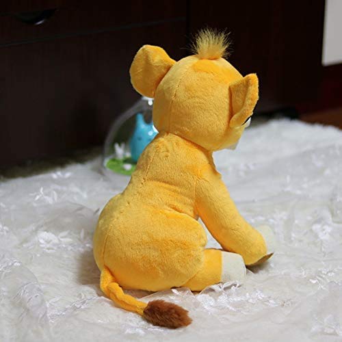 Boufery Simba El Rey León Peluches, Simba Lindo Sentado Alto Muñeco De Peluche Suave, Regalos para Niños 26cm