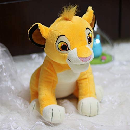 Boufery Simba El Rey León Peluches, Simba Lindo Sentado Alto Muñeco De Peluche Suave, Regalos para Niños 26cm