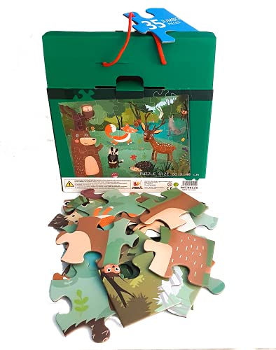 BP-En el Bosque 35 Piezas Puzzle, Color Jumbo/Gigante (88128)