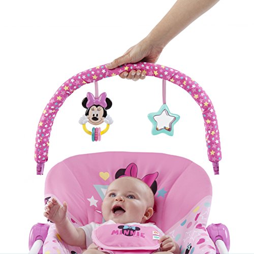 Bright Starts, Disney Baby Hamaca mecedora Minnie Stars & Smiles