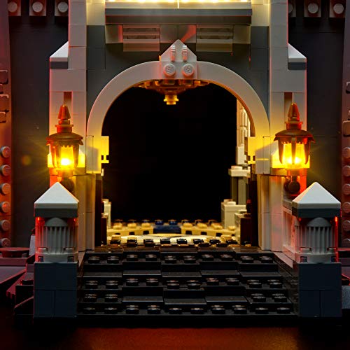 BRIKSMAX Kit de iluminación LED Lego Disney Castle - Compatible con Lego 71040 Building Blocks Model- No incluir el Conjunto de Lego