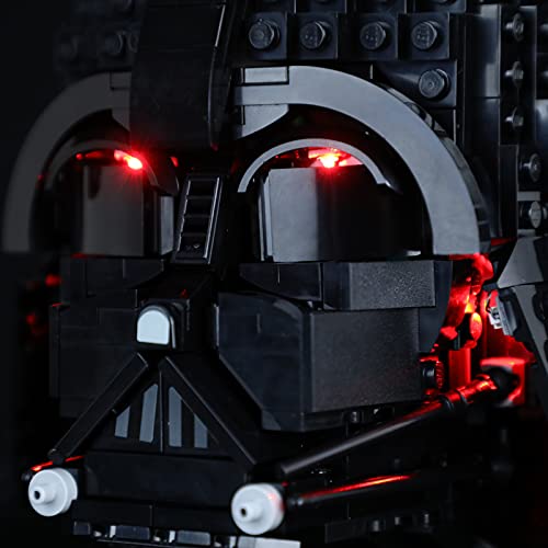 BRIKSMAX Kit de iluminación LED para Lego Star Wars Darth Vader - Compatible con Lego 75304 Building Blocks Model- No incluir el Conjunto de Lego