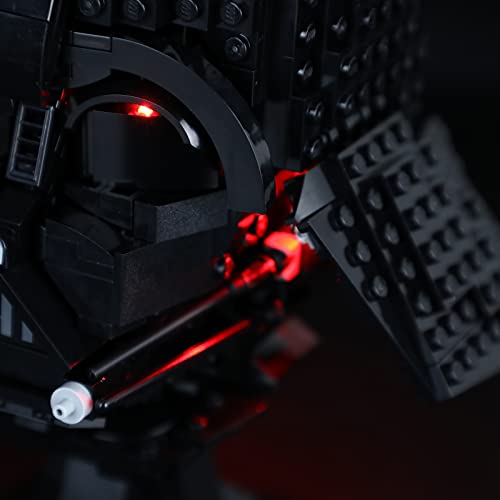 BRIKSMAX Kit de iluminación LED para Lego Star Wars Darth Vader - Compatible con Lego 75304 Building Blocks Model- No incluir el Conjunto de Lego