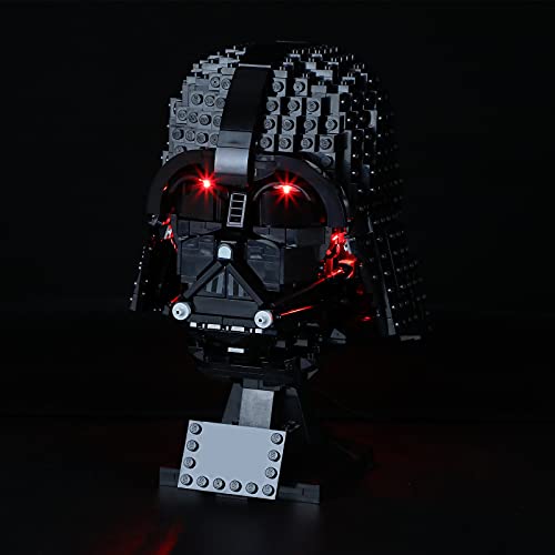 BRIKSMAX Kit de iluminación LED para Lego Star Wars Darth Vader - Compatible con Lego 75304 Building Blocks Model- No incluir el Conjunto de Lego