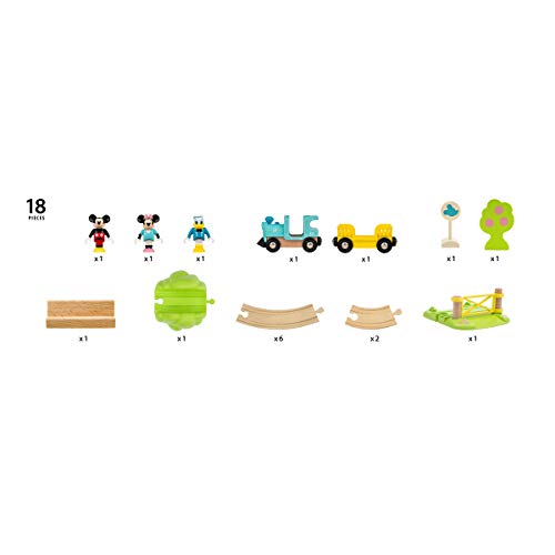 BRIO Set ferroviario de Mickey Mouse