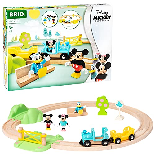 BRIO Set ferroviario de Mickey Mouse