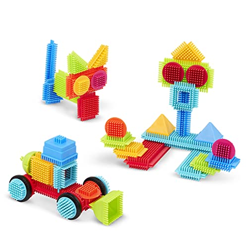 Bristle Blocks - Juego de bloques para bebé (battatco 70.3081) , Modelos/colores Surtidos, 1 Unidad