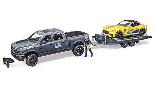 Bruder 02504 – RAM 2500 Power Wagon y Roadster Bruder Racing Team