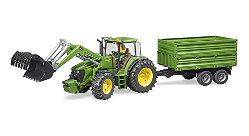 Bruder- John Deere, Color Negro, Verde y Amarillo (3055)