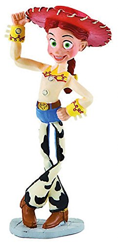 Bullyland 12762 - Figura de Juego, Walt Disney Toy Story 3, Jessie, Aprox. 10,5 cm de Altura, Figura Pintada a Mano, sin PVC, para Que los niños jueguen con la fantasía