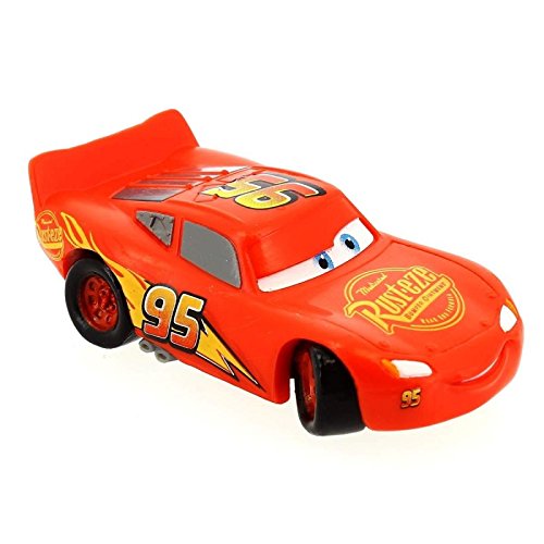 Bullyland The Movie Cars de Disney 12798-Figura de Juego, Pixar 3, Rayo Mcqueen, Figura Pintada a Mano, sin PVC, para Que los niños jueguen con imaginación, Color Colorido (Bullyworld 12798)