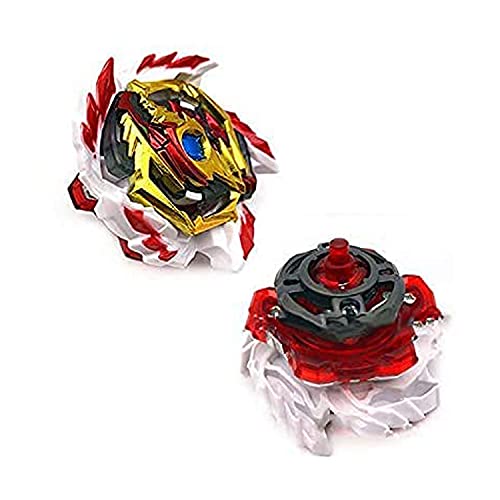 Burst Gyro Stamina Starter B-145 DX Starter Venom Diabolos.Vn.Bl Rojo y Blanco Doble Color con Launcher Spinning Top Mejor Regalo para Fiesta de Cumpleaños Regalo